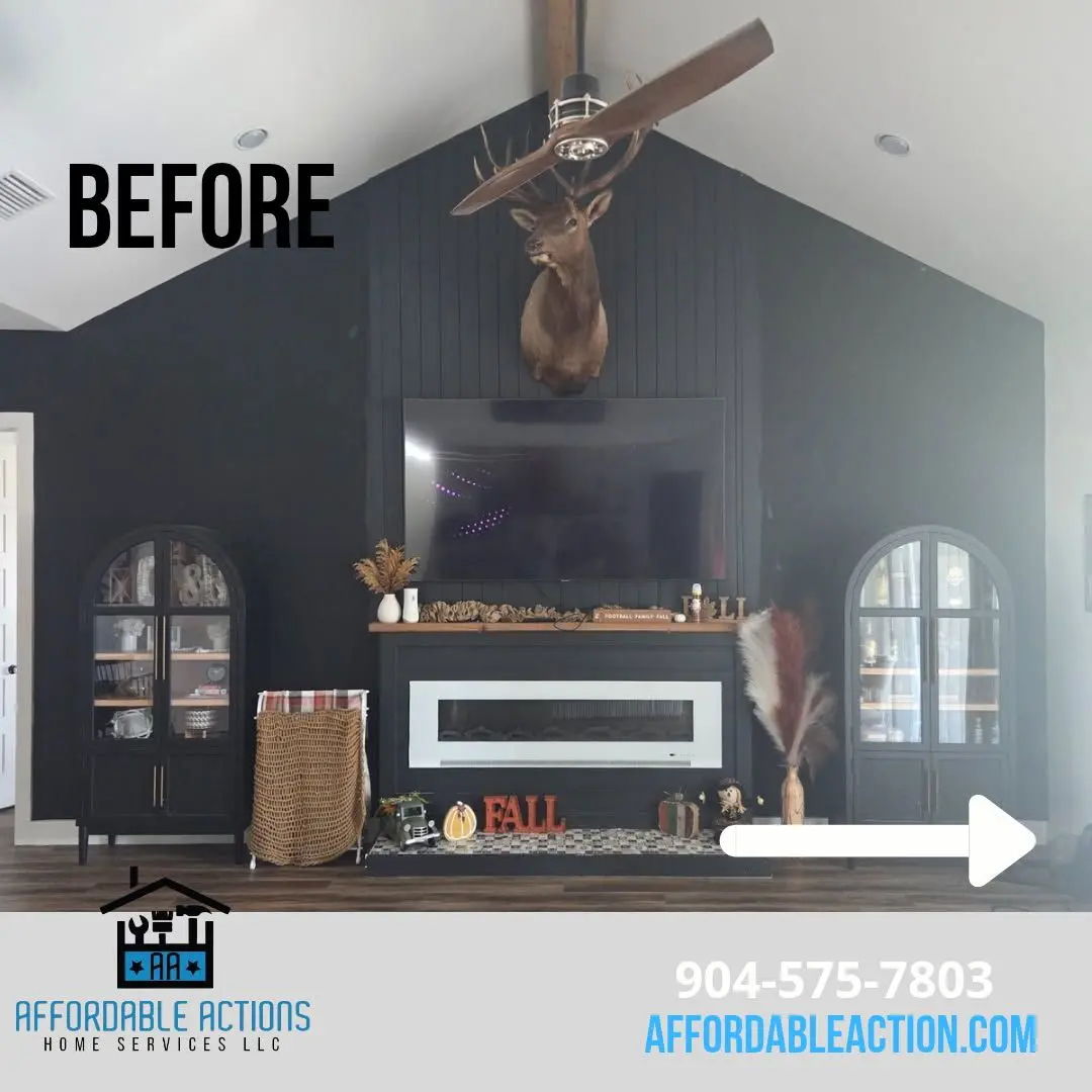 Bright and Inviting Living Room Refresh in Yulee