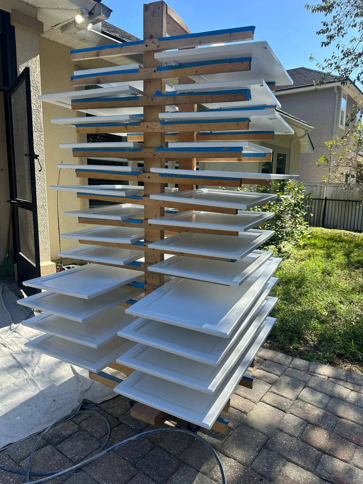 Fresh Cabinet Paint in Durbin Crossing