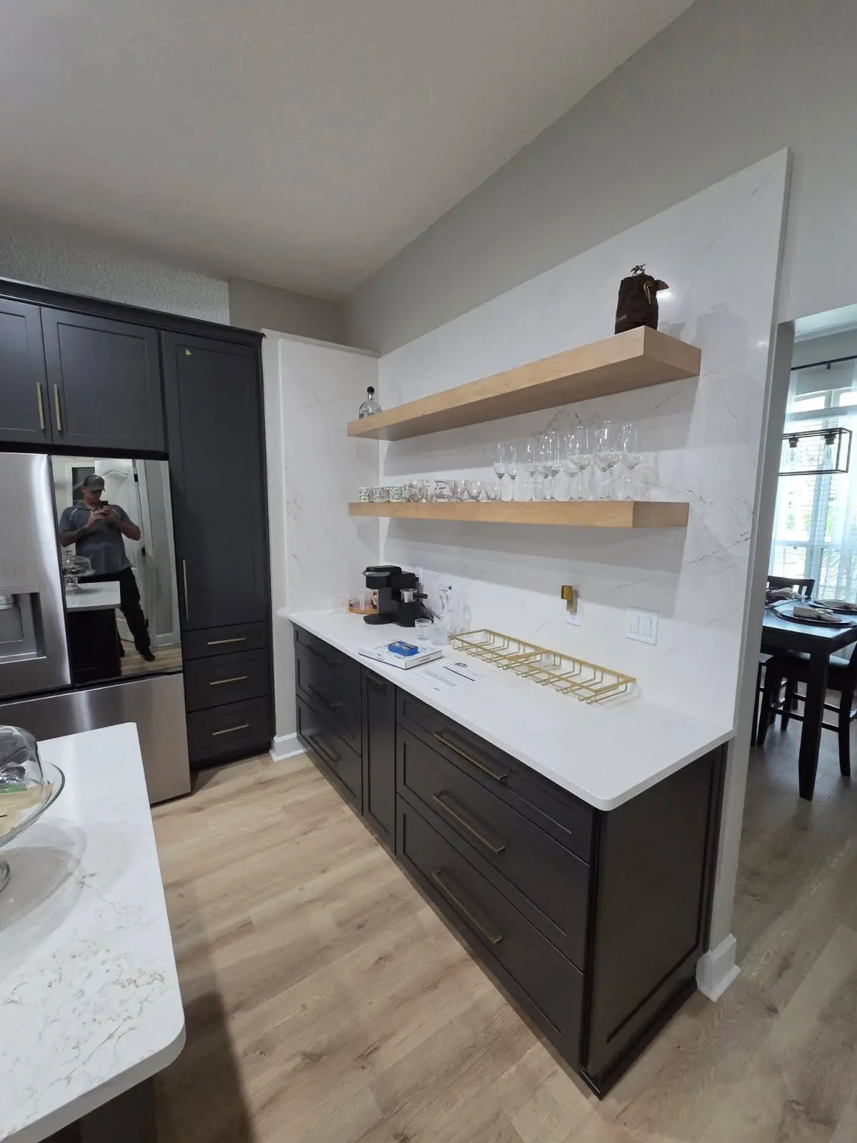 Sleek Kitchen Makeover in St. Johns Golf and Country Club