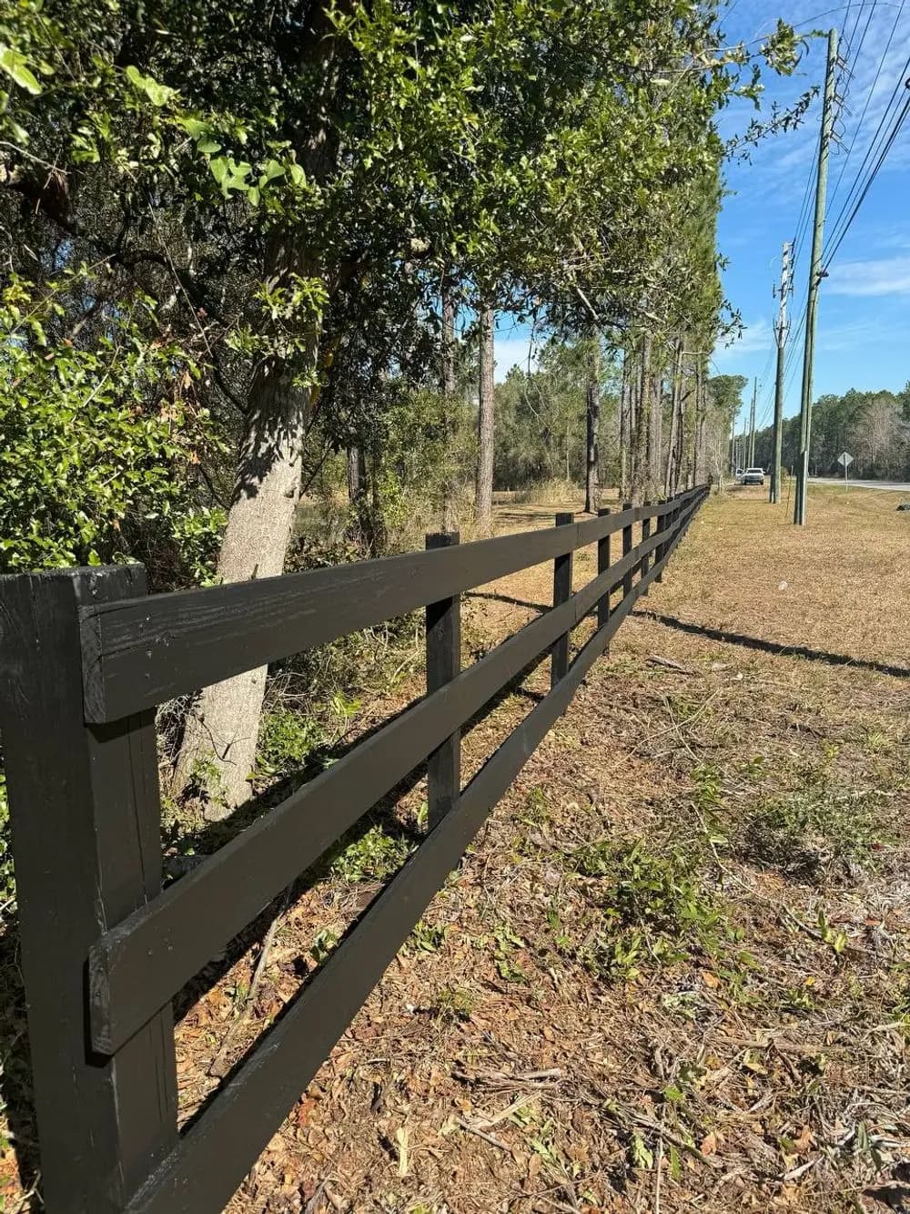 Fence Painting & Staining - North Florida Painters